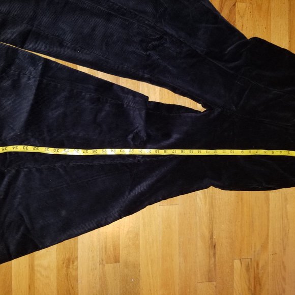 NwT designer corduroy bell bottom flare pants - Picture 9 of 14